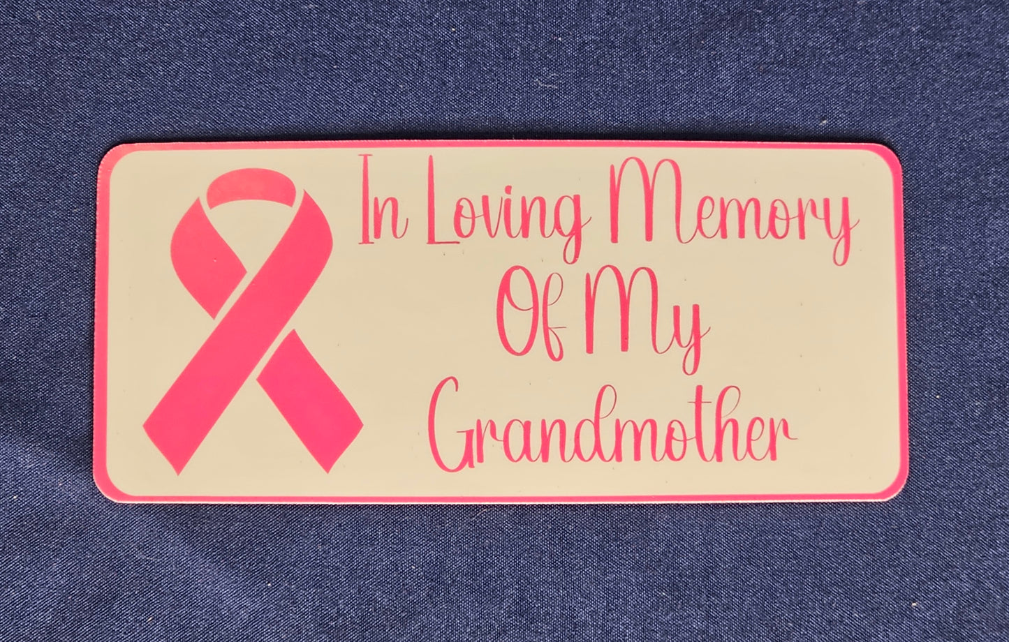 In Loving Memory Of My Grandmother Sticker