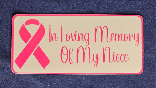 In Loving Memory Of My Niece