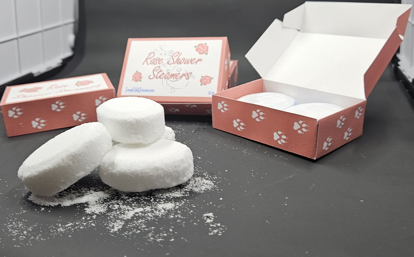 Rose Shower Steamers