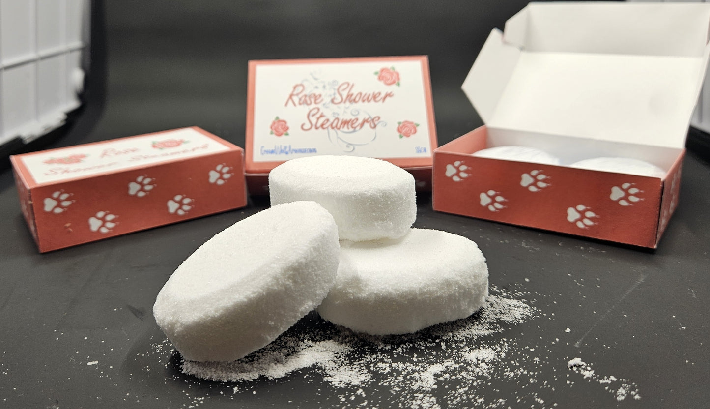 Rose Shower Steamers